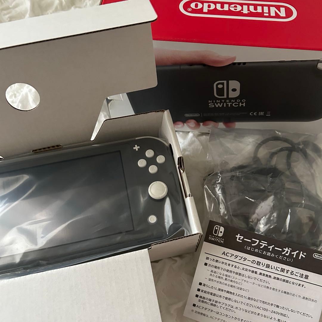 Nintendo Switch Lite グレー 本体 付属品全て有