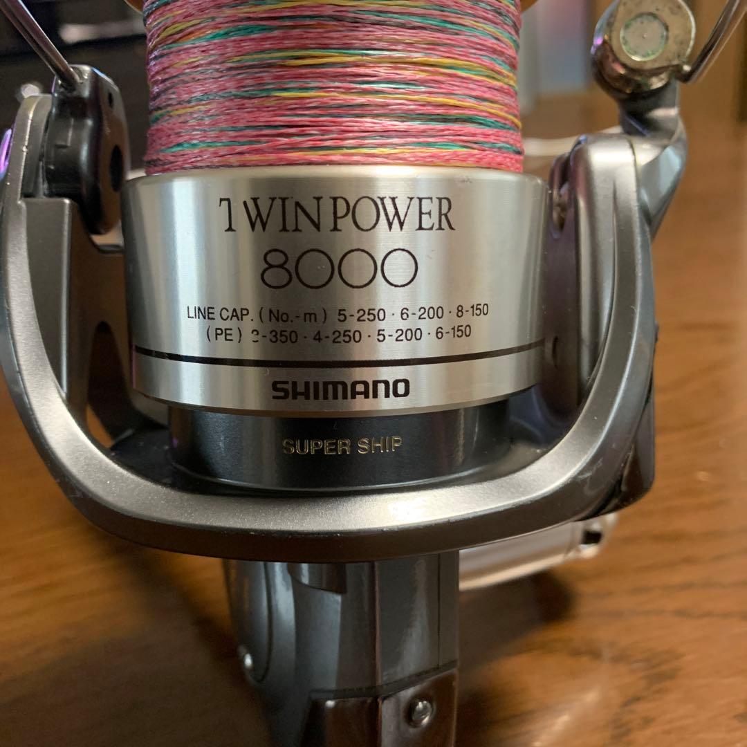 SHIMANO TWIN POWER 8000 リール