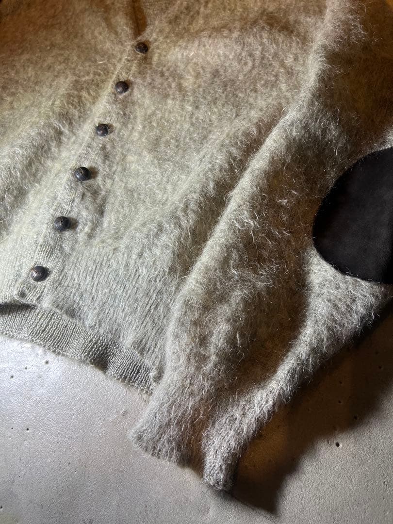 50s 60s ビンテージ モヘア カーディガン Town Craft グランジ