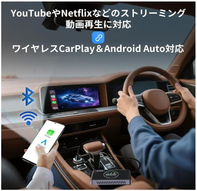 未使用　 ANTLOD AI BOX 2.0 android12.0　リモコン付