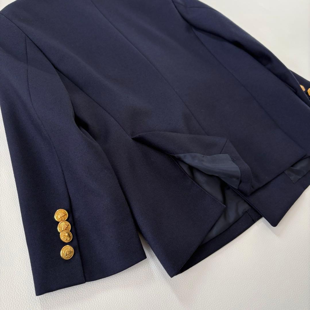 極美品✨ラルフローレン キッズ フォーマルスーツ 4点セット120 紺 金ボタン