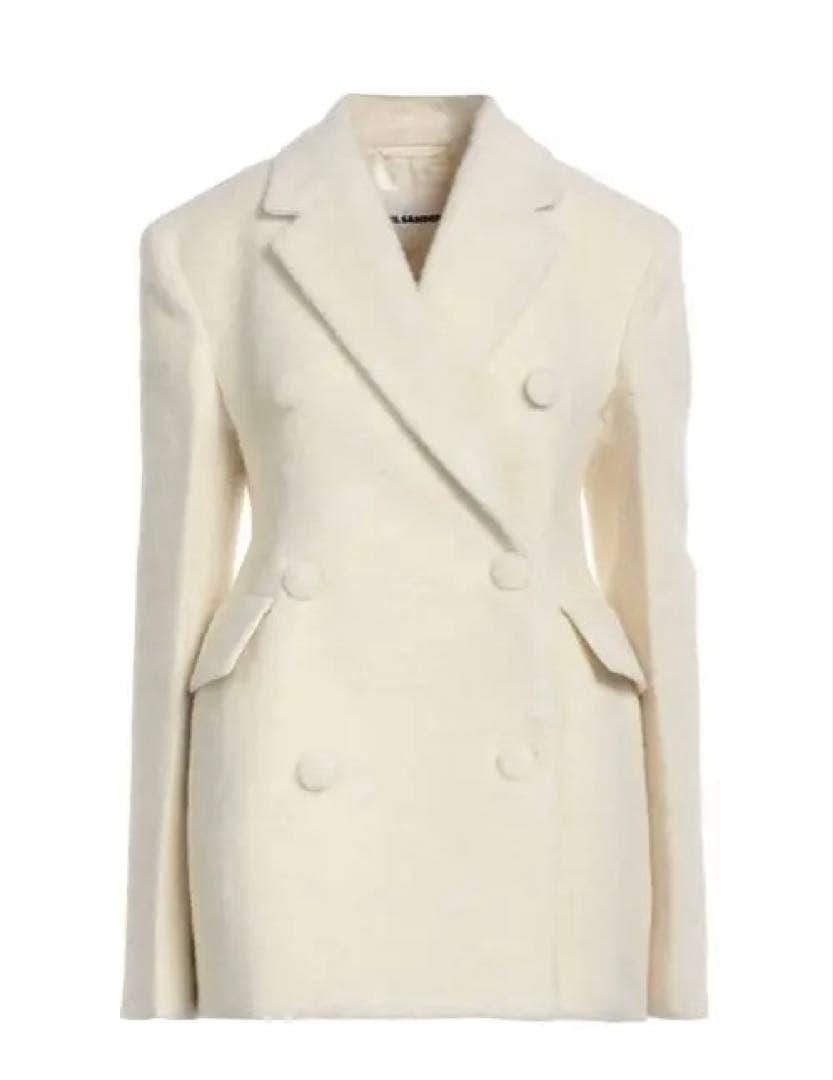 最終価格　美品JILSANDER ジルサンダーウールジャケットコート36