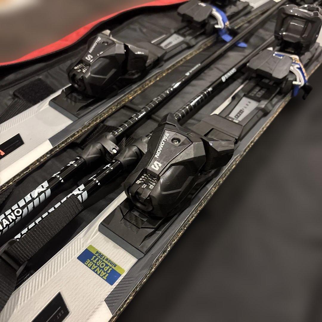 Salomon S/MAX 12スキー板セットポール＆オールインケース付き