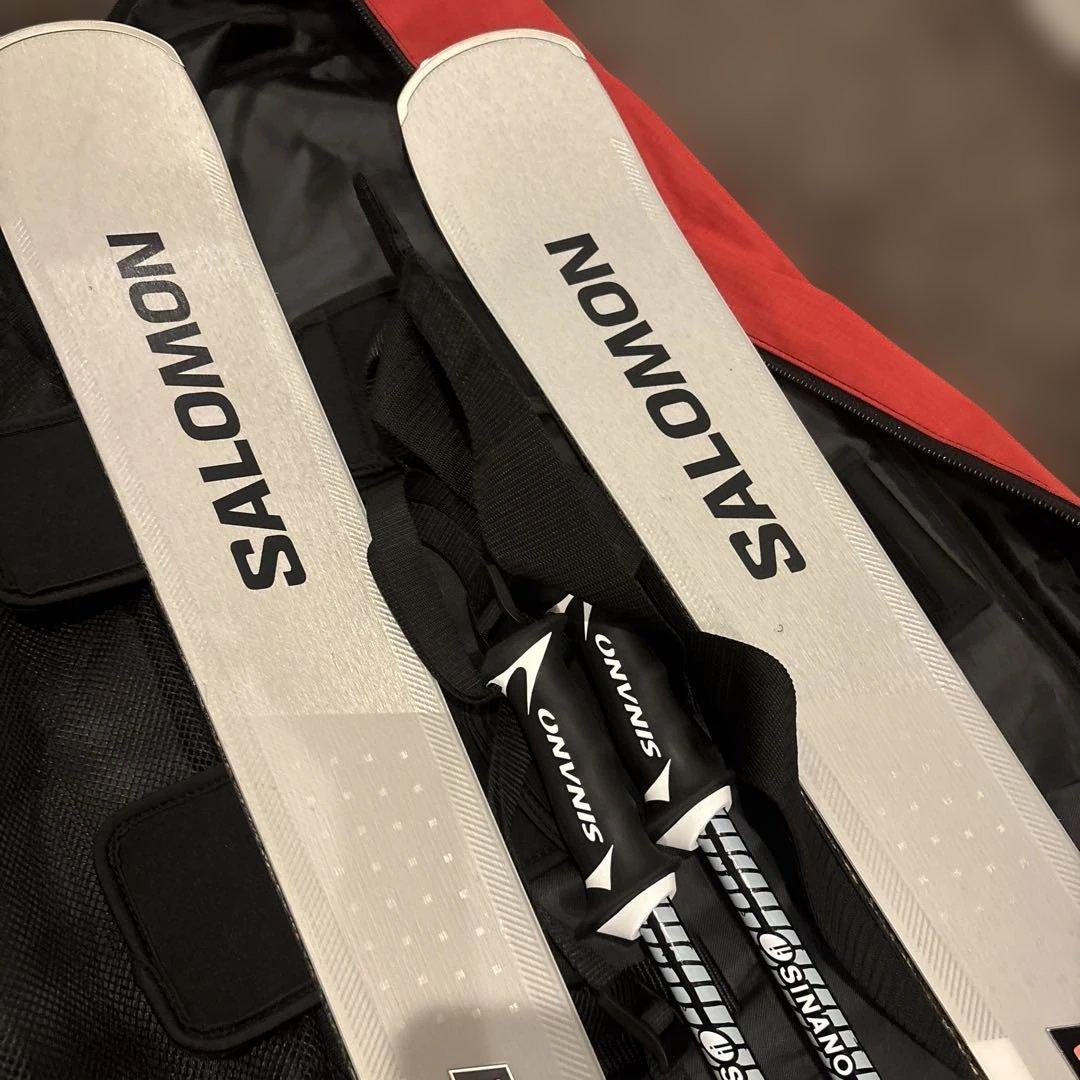 Salomon S/MAX 12スキー板セットポール＆オールインケース付き