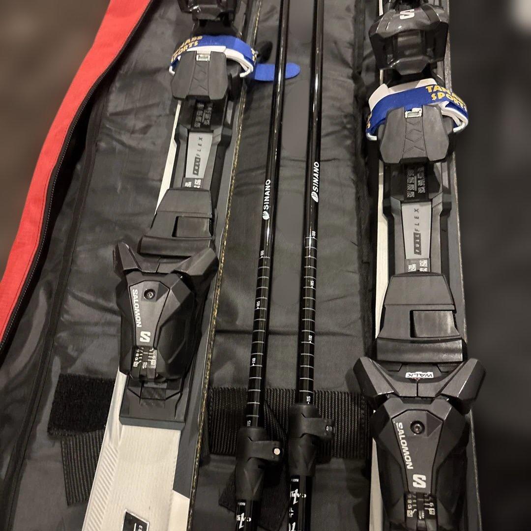 Salomon S/MAX 12スキー板セットポール＆オールインケース付き