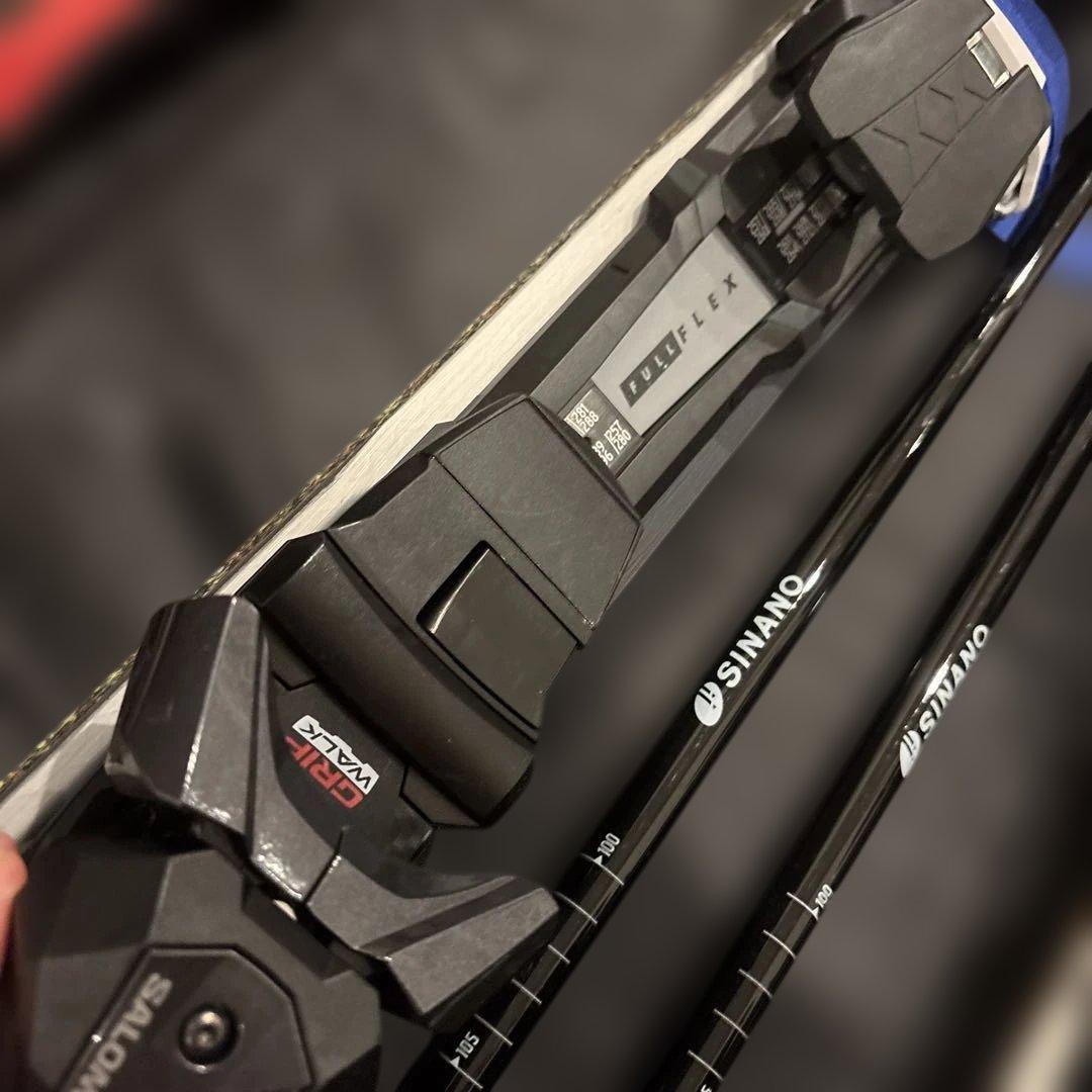 Salomon S/MAX 12スキー板セットポール＆オールインケース付き