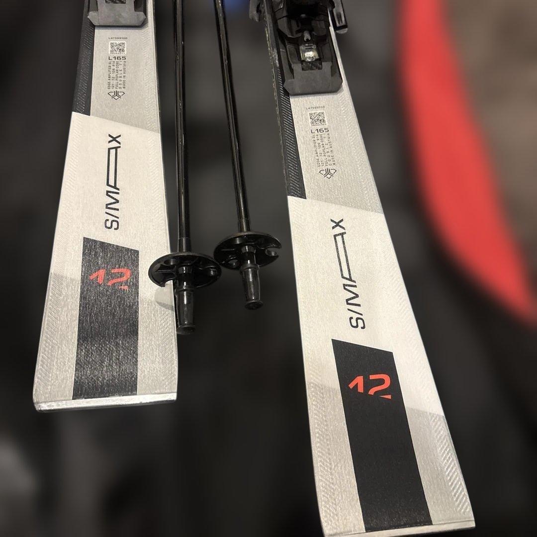 Salomon S/MAX 12スキー板セットポール＆オールインケース付き