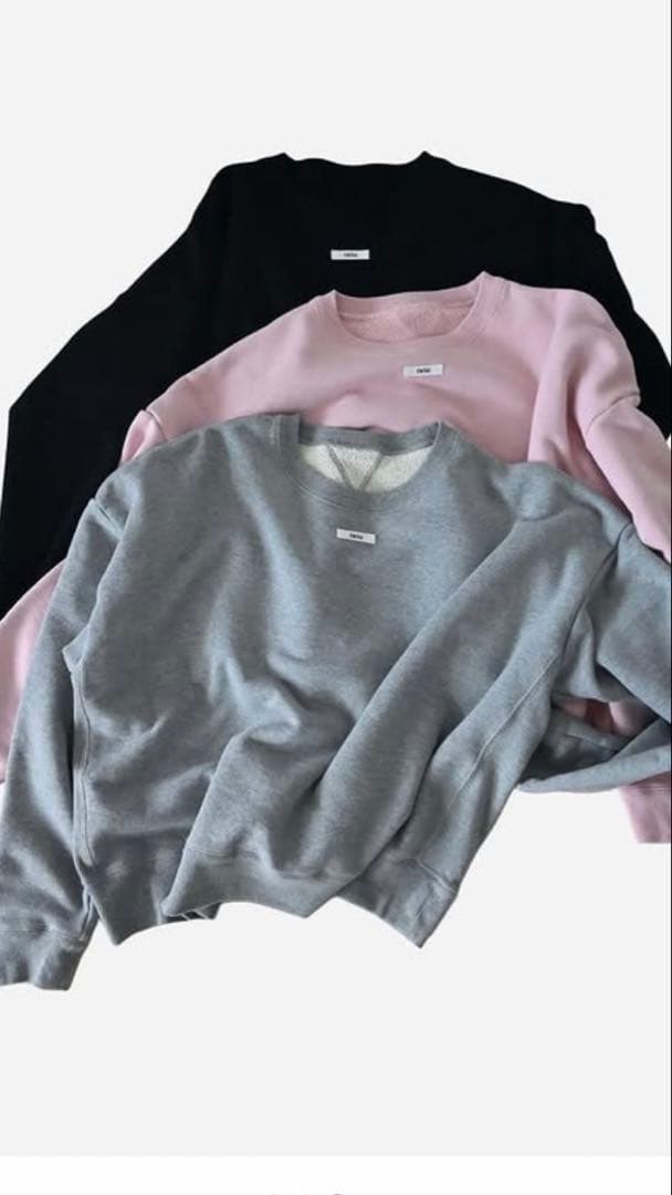 chiiiibag Logo Crewneck Sweat ピンク