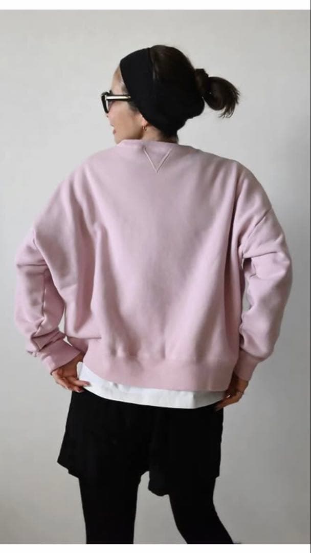 chiiiibag Logo Crewneck Sweat ピンク