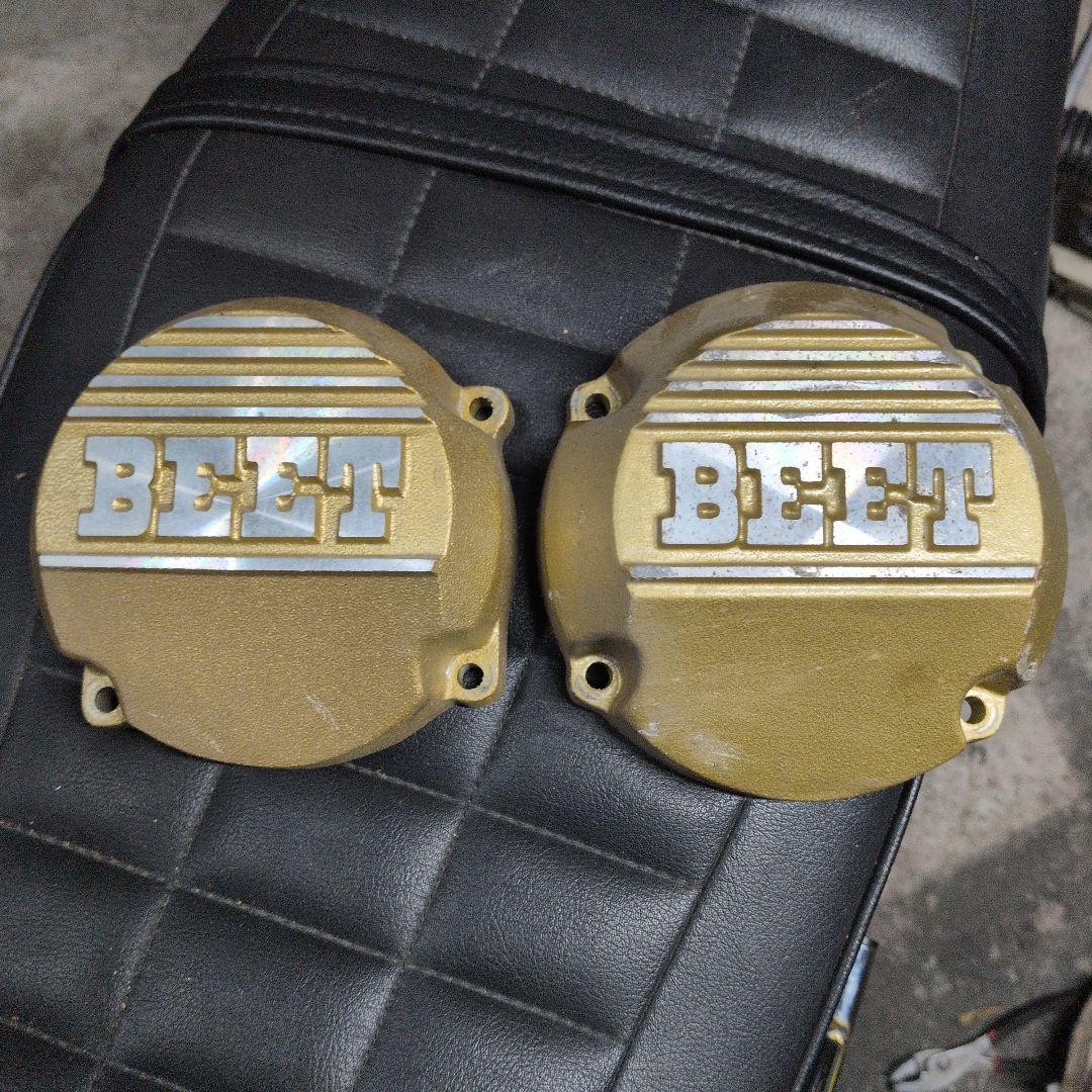 xjr400 beet ポイントカバー　左右　ゴールド