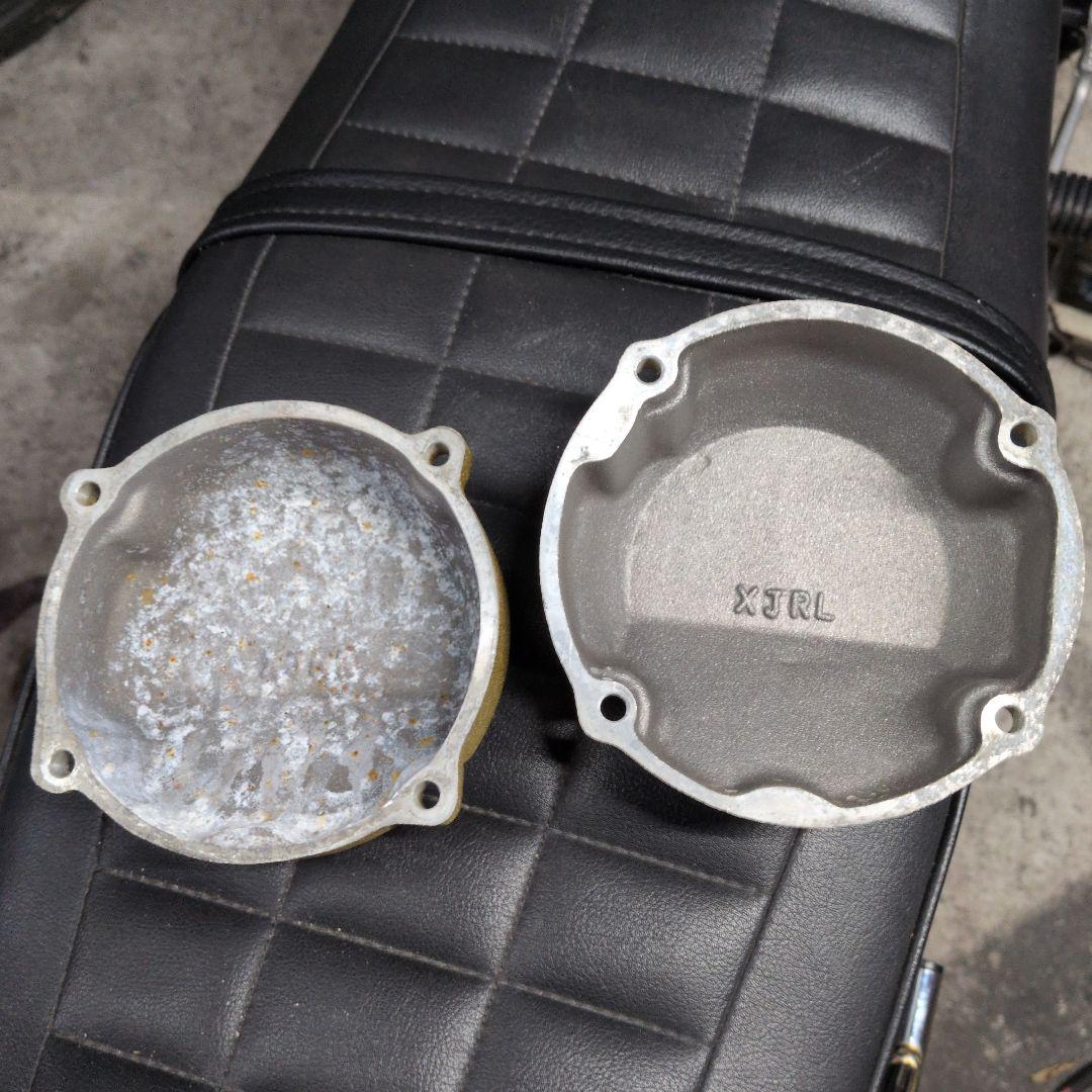 xjr400 beet ポイントカバー　左右　ゴールド