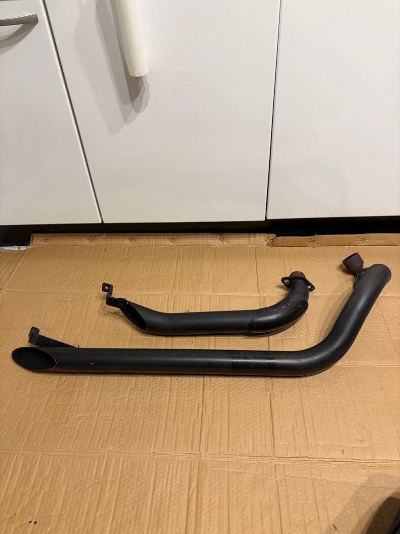 ドラッグスター400 ブラック マフラー