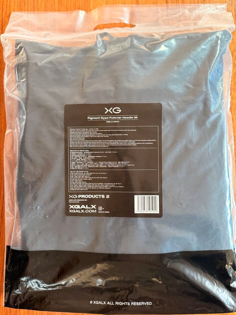 XG Pigment Dyed Pullover Hoodie サイズM