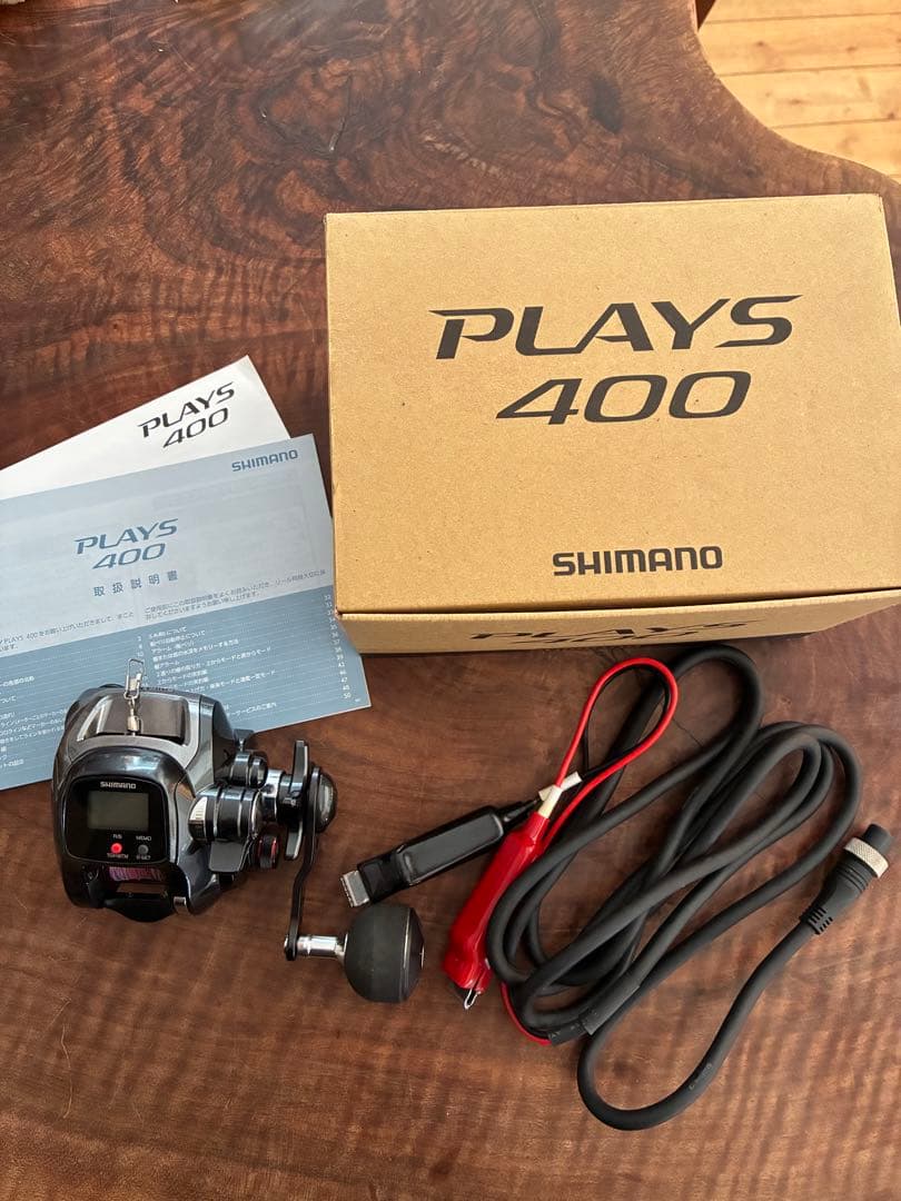 SHIMANO シマノ 電動リール 竿セットPLAYS400
