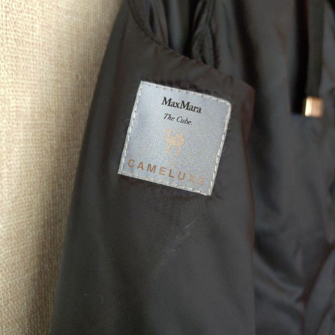 マックスマーラ The Cube ダウンベスト 、ジレ　ロング ブラック M