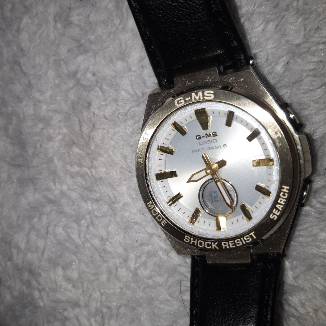 【美品】CASIO G-MS MSG-W200RL-1AJF 電波ソーラー