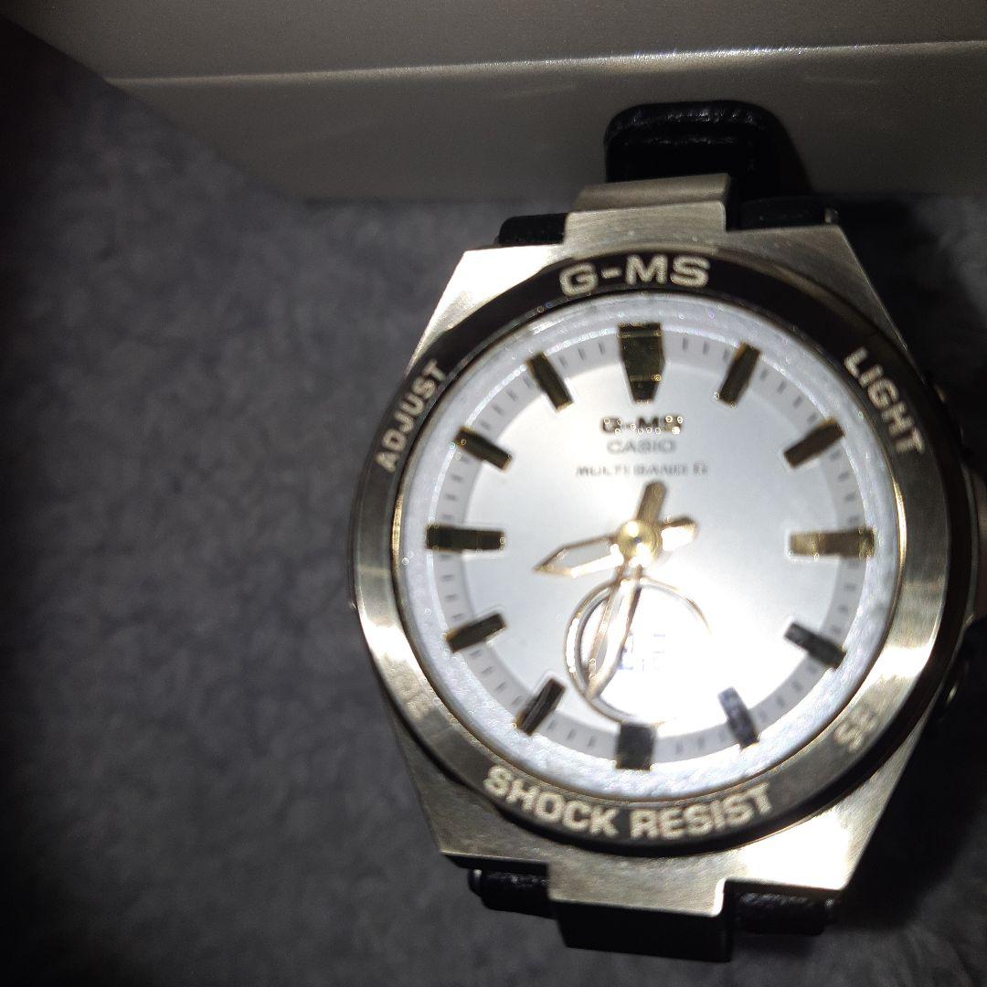 【美品】CASIO G-MS MSG-W200RL-1AJF 電波ソーラー