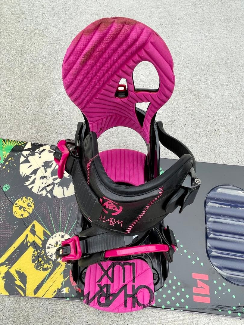 K2 Luv Bug 140cm スノーボード バインディング・ブーツ付き