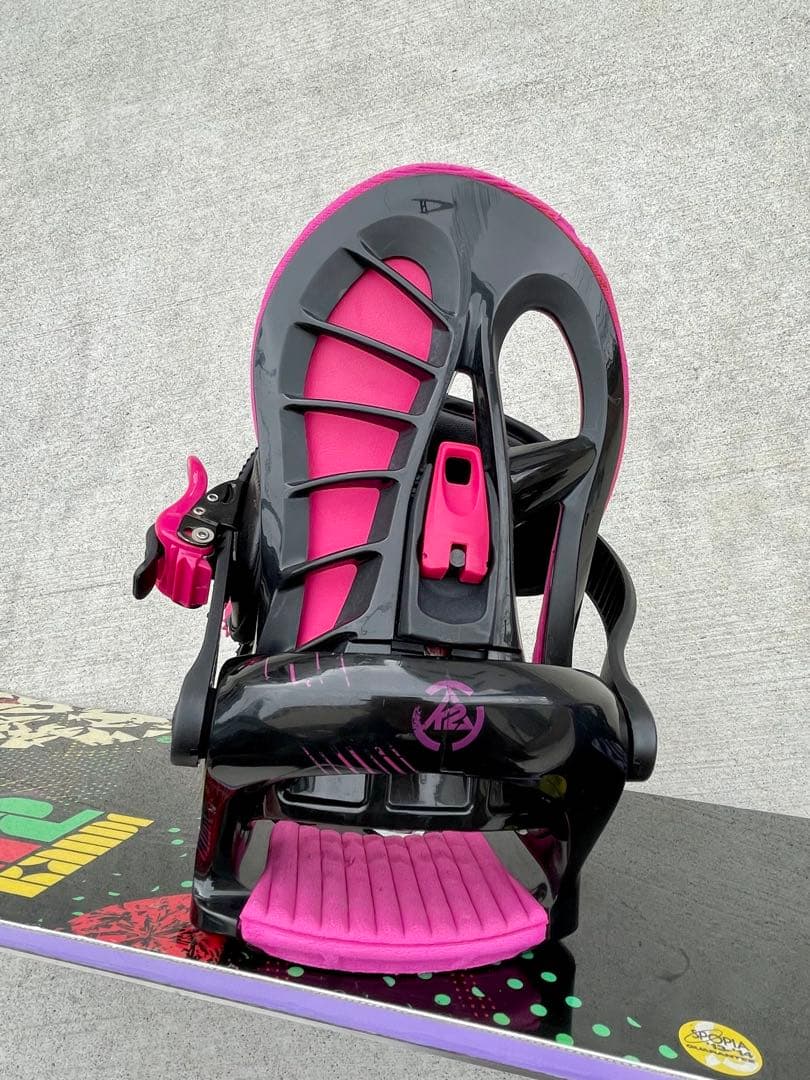 K2 Luv Bug 140cm スノーボード バインディング・ブーツ付き