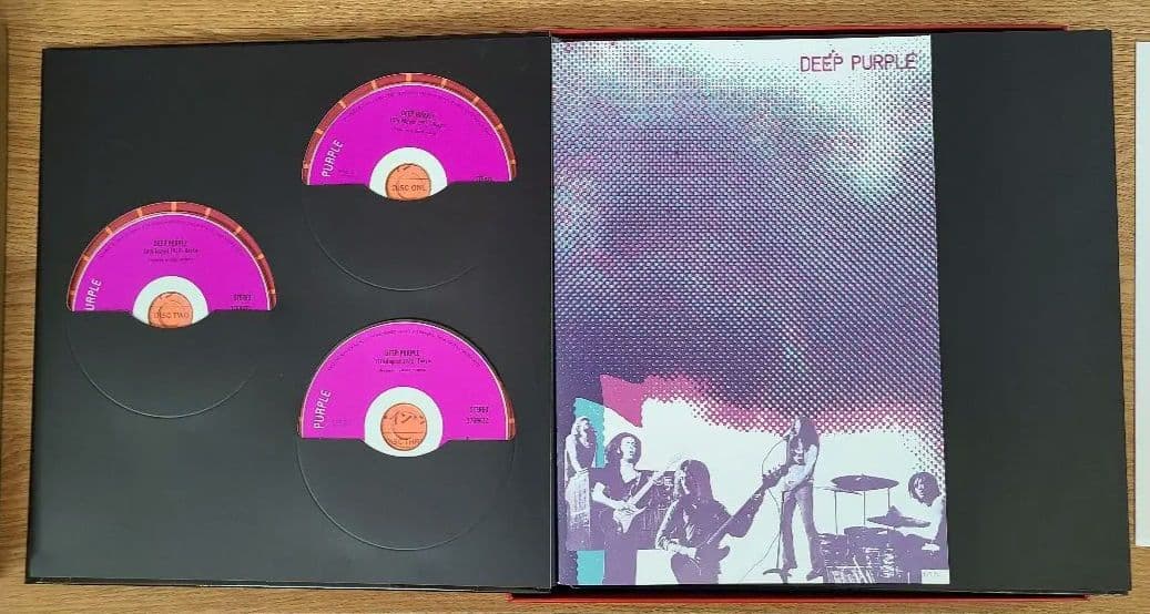 Deep Purple Live in Japan 4CD +DVD+7インチ