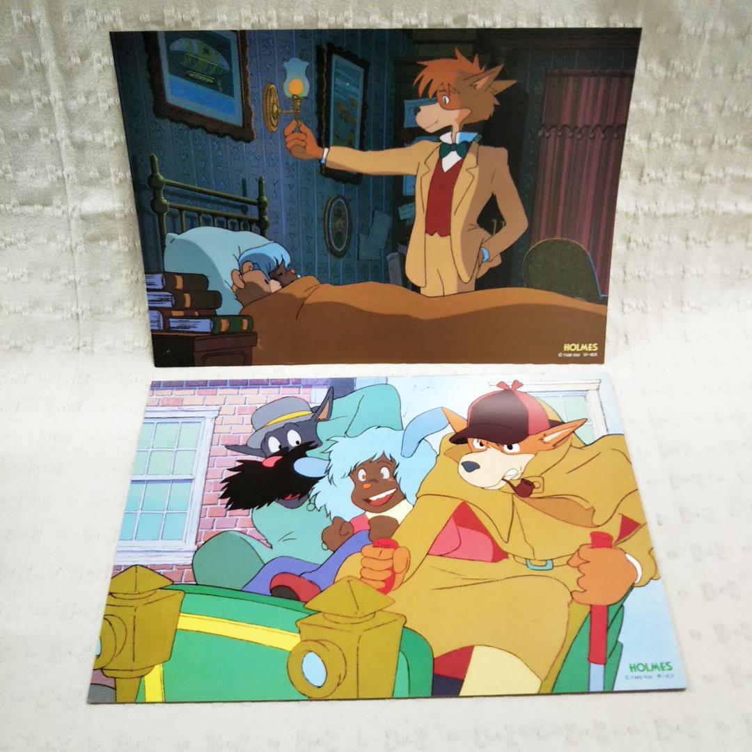 【匿名配送】稀少 名探偵ホームズ名場面集 アニメージュレプリカシリーズ3 状態良