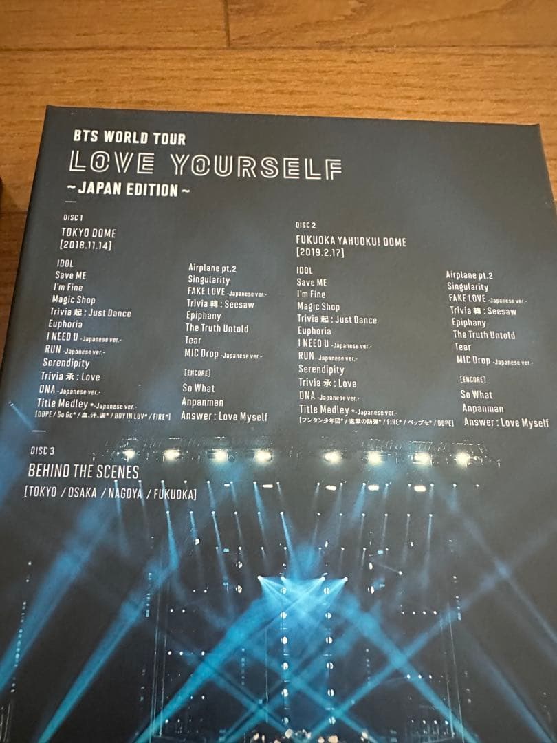 BTS ライブ　Blu-ray 3点