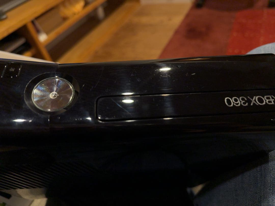 起動確認済みXBOX360 250GB 本体ソフト2本+予備ACアダプター