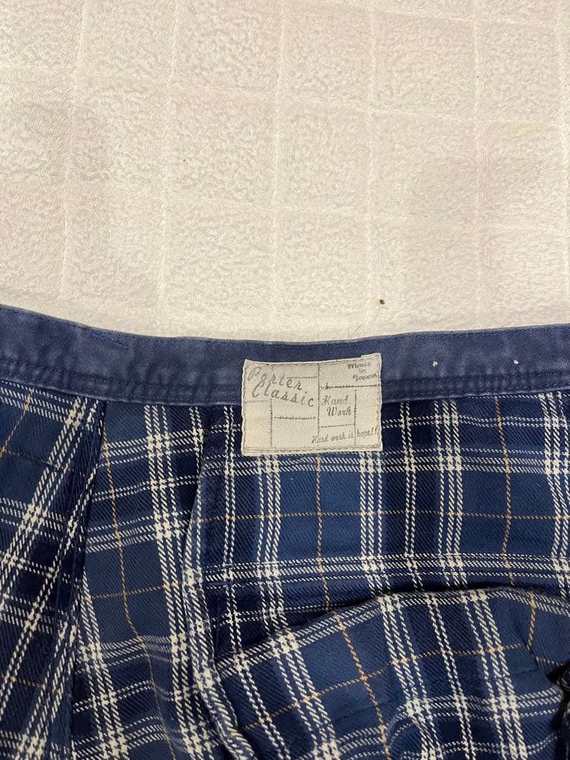 Porterclassic ポータークラシック モールスキン パンツ