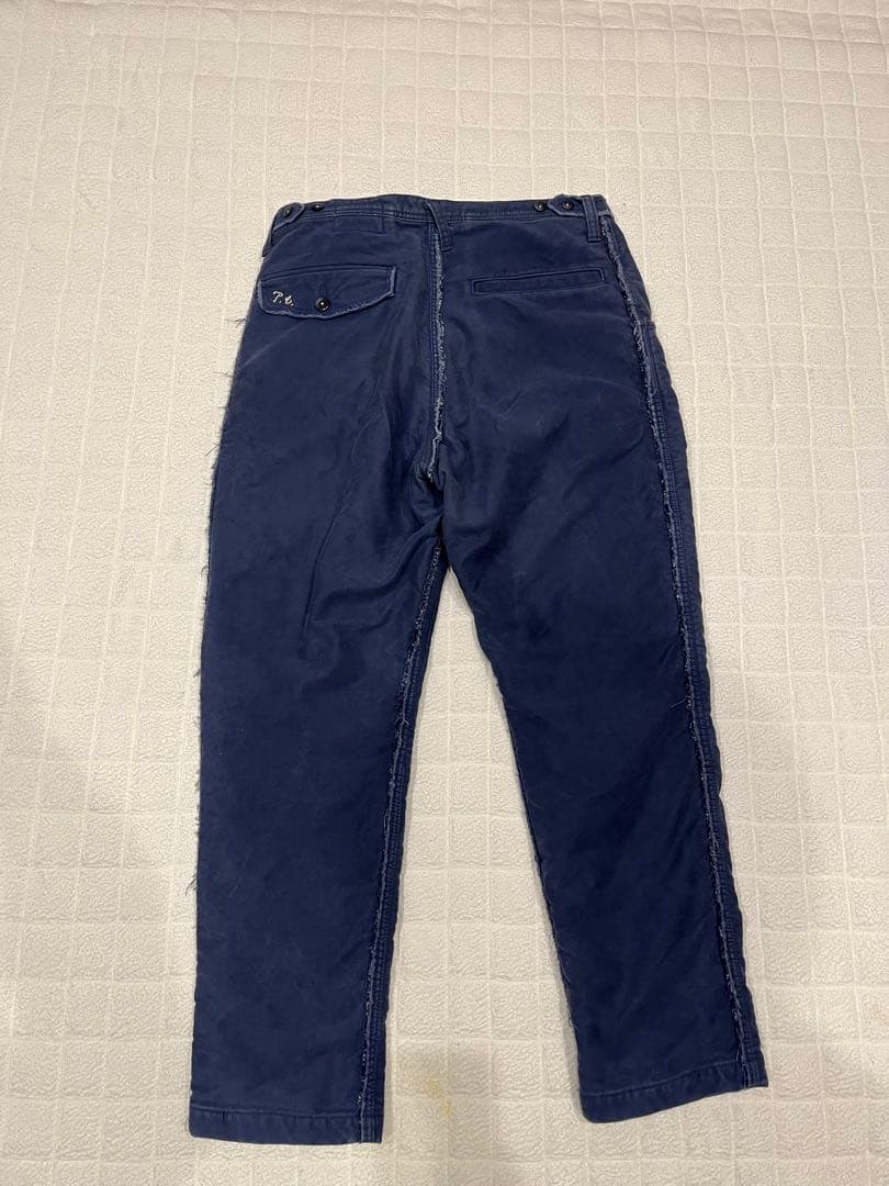 Porterclassic ポータークラシック モールスキン パンツ