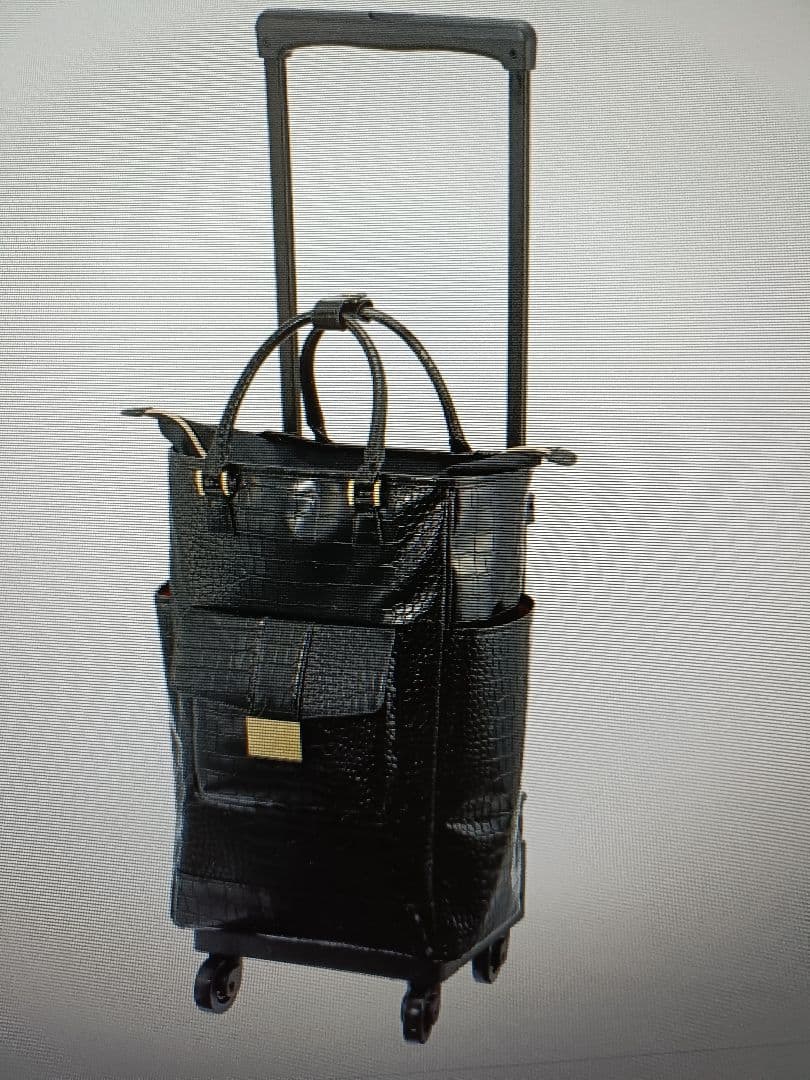 未使用スワニーキャリーケースクロコダイル型押し Ｌサイズ