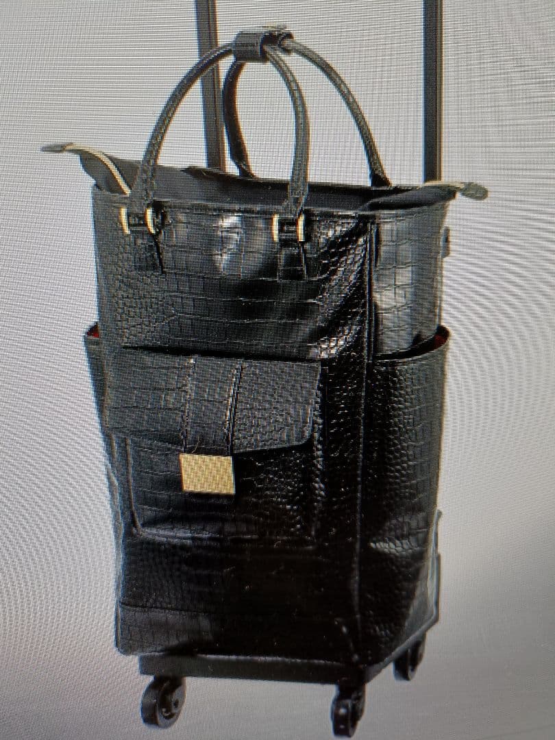 未使用スワニーキャリーケースクロコダイル型押し Ｌサイズ