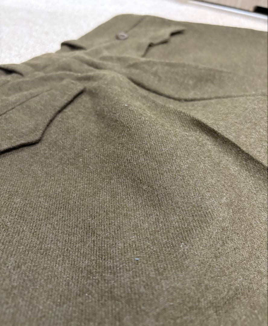 【極美品】50s フランス軍 M52 フランネル ウールパンツ トラウザーズ