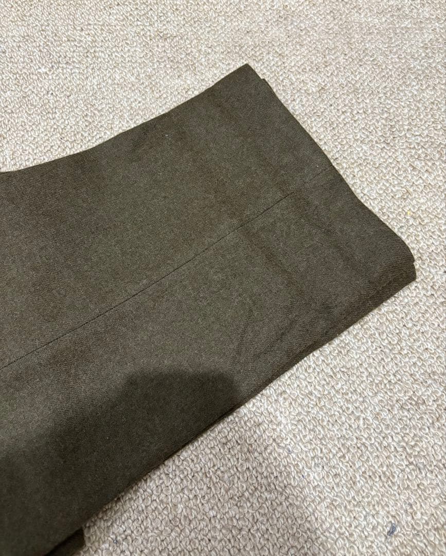 【極美品】50s フランス軍 M52 フランネル ウールパンツ トラウザーズ