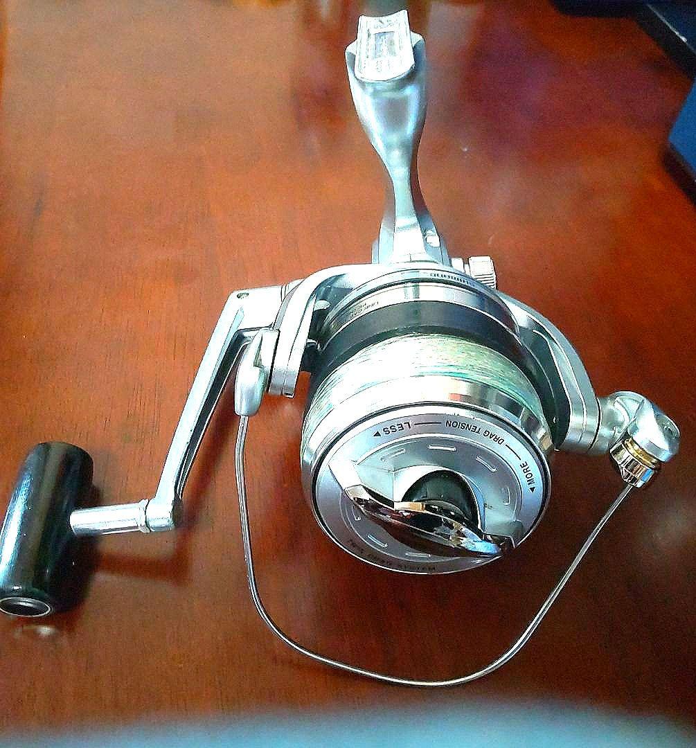 美品 Shimano リール パワーエアロ 5 ツウィンドラグ SA24C