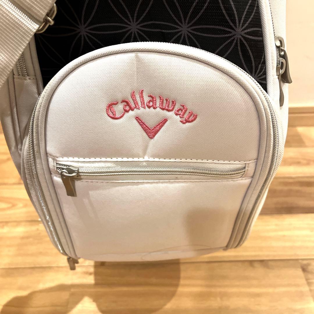 Callaway Solaire ゴルフバッグ　キャロウェイ　ケース　ピンク　黒