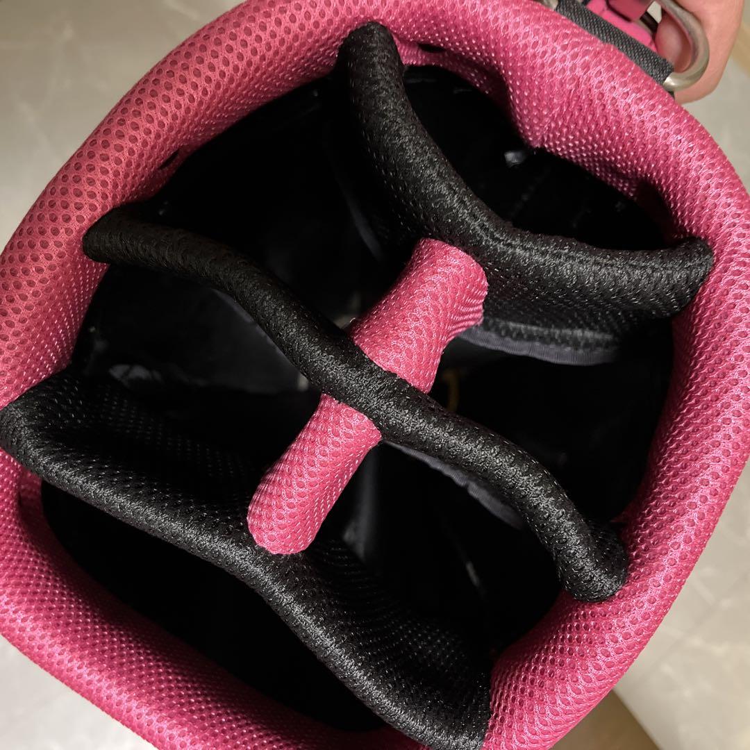 Callaway Solaire ゴルフバッグ　キャロウェイ　ケース　ピンク　黒