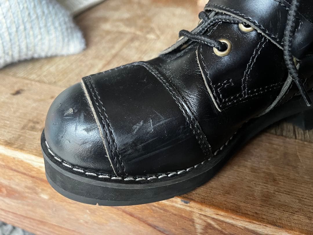 WILD WING 厚底バイクブーツ23.5cm