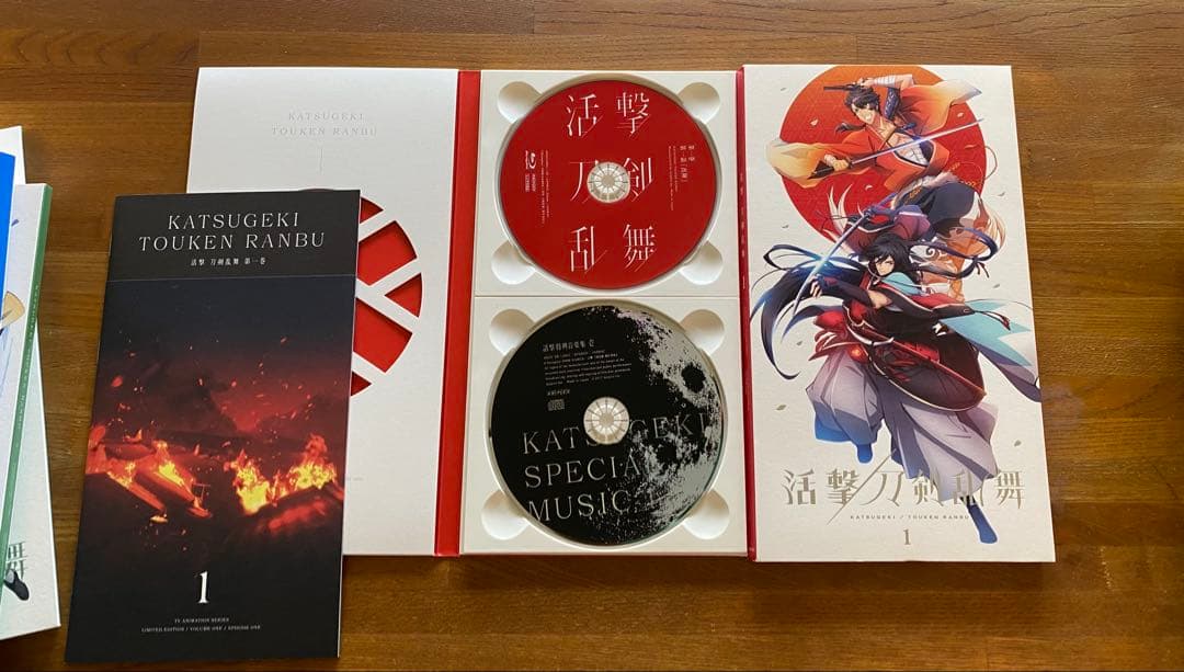 活撃 刀剣乱舞 DVD 完全生産限定版 全巻セット