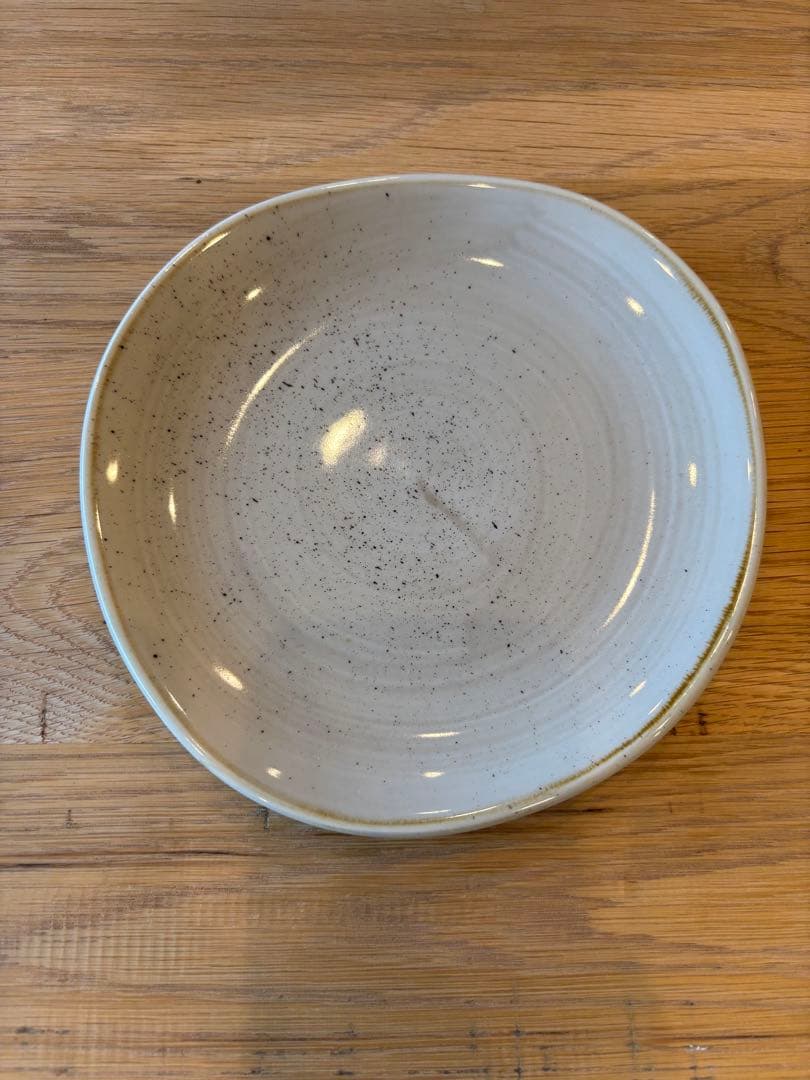 m*o様 ストーンキャストトレースプレートナツメグクリーム丸型L✖️2丸型M✖️