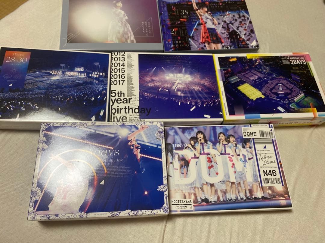 乃木坂46 ライブDVD 2th〜7th ＋東京ドーム