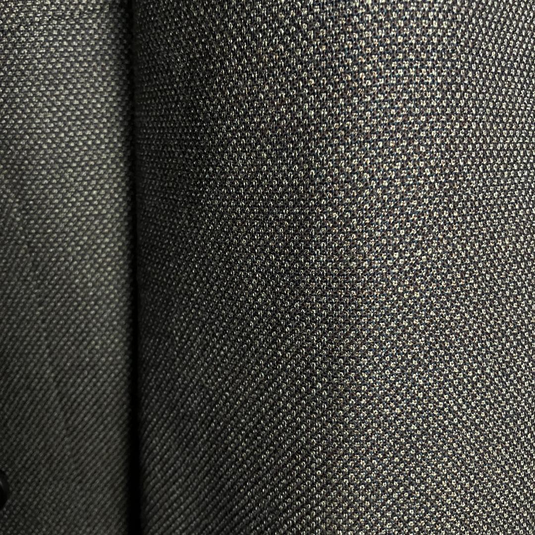 バーバリー上質ウール 茶系ダブルジャケット L相当