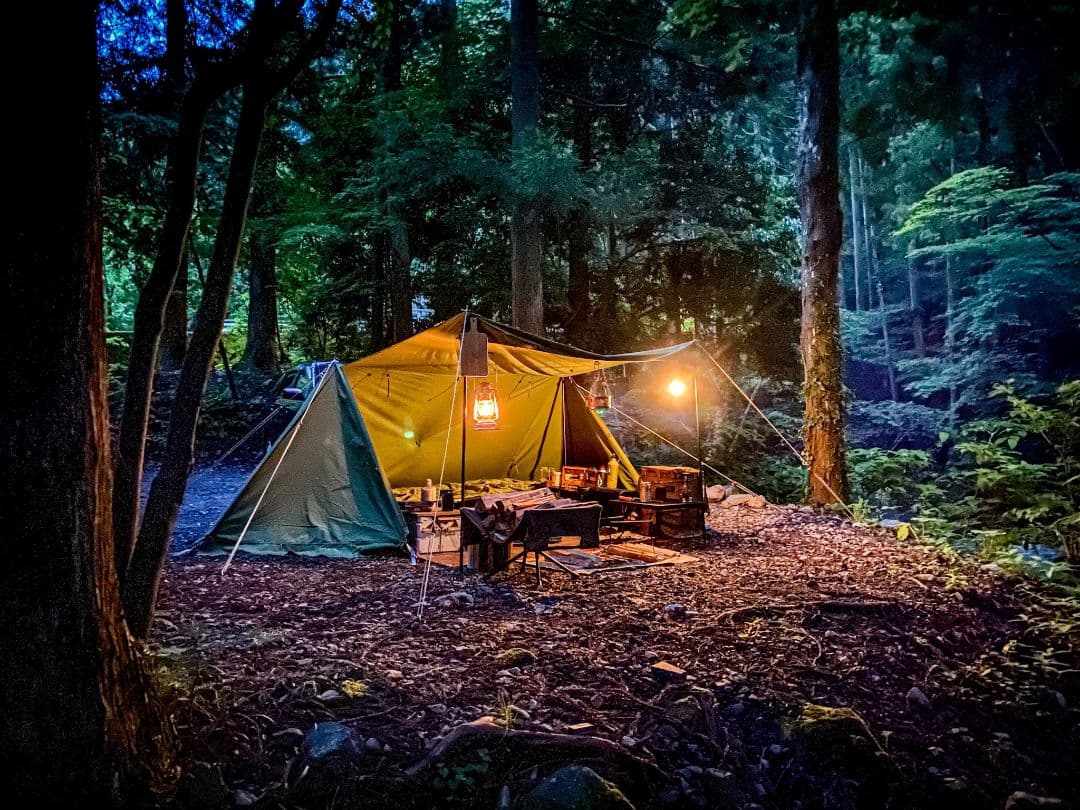 Soomloom ミリタリーテント 軍幕 パップテント 新品【二又化パーツ付】