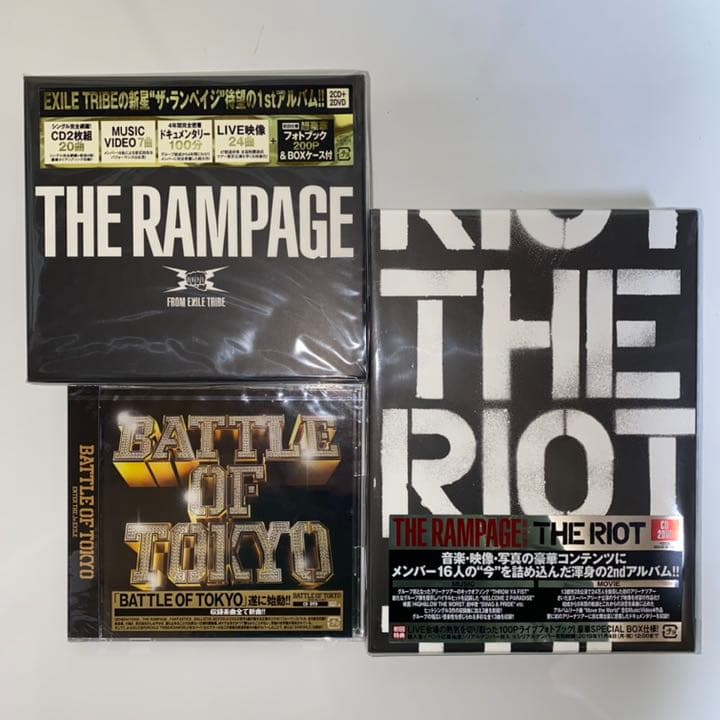 邦楽 THE RIOT / THE RAMPAGE / BATTLE OF TOKYO