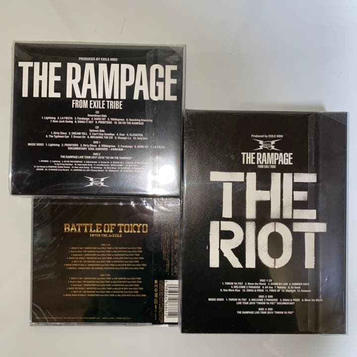 邦楽 THE RIOT / THE RAMPAGE / BATTLE OF TOKYO