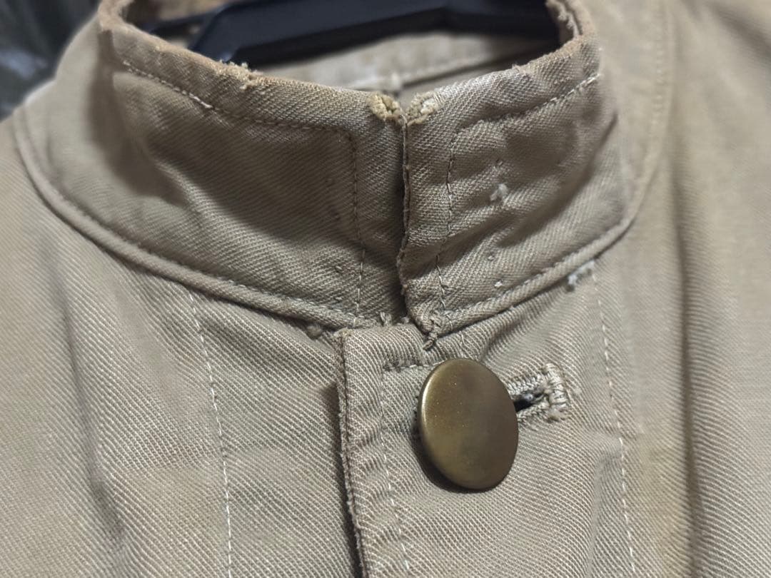 実物 貴重 日本軍 陸軍 昭五式夏衣 三號 昭和八年製 大支検定 〇装×2