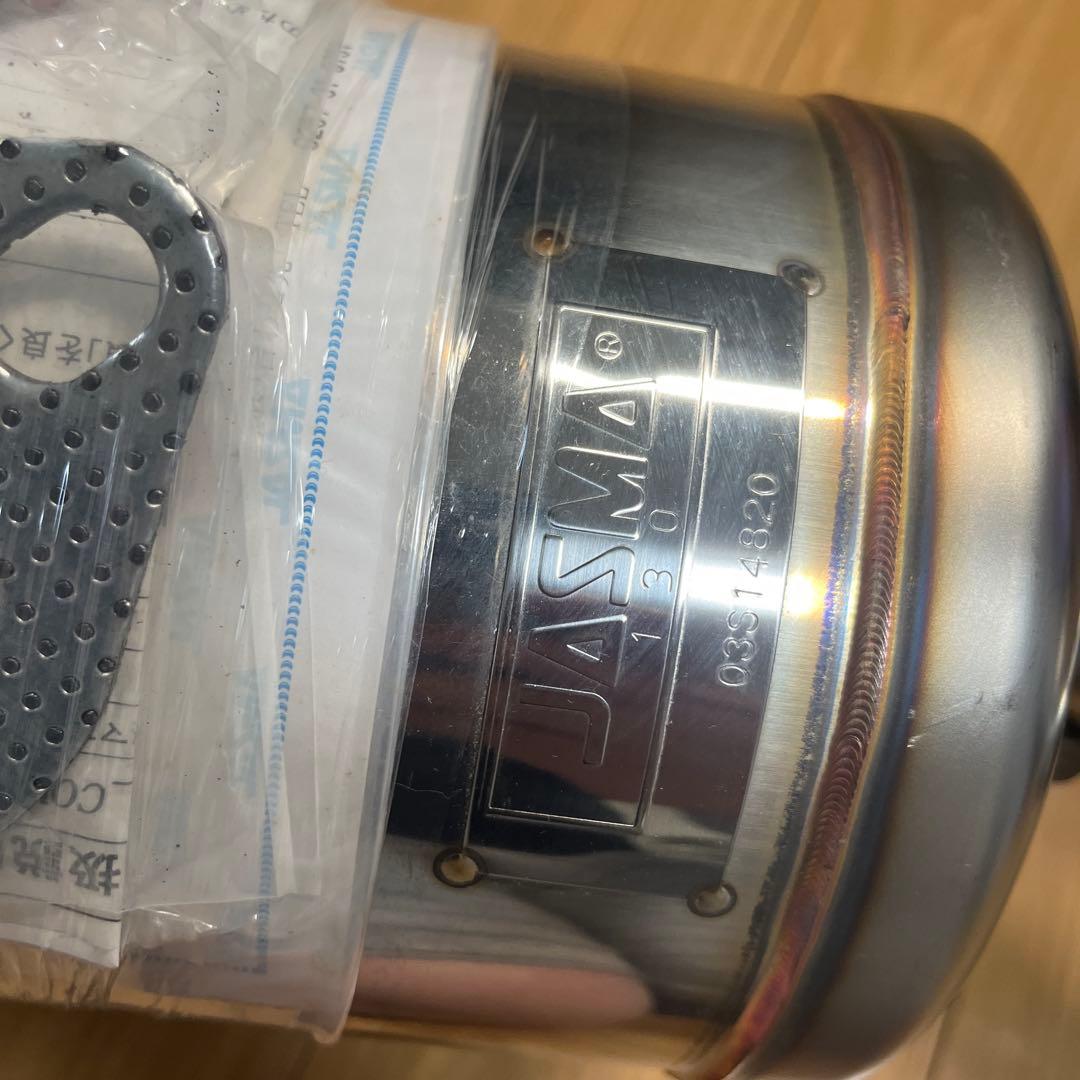 廃盤、未使用品Tyrforce ステンレスマフラージムニーJB23W