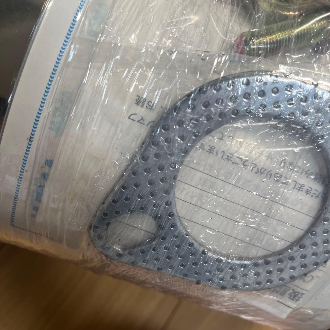 廃盤、未使用品Tyrforce ステンレスマフラージムニーJB23W