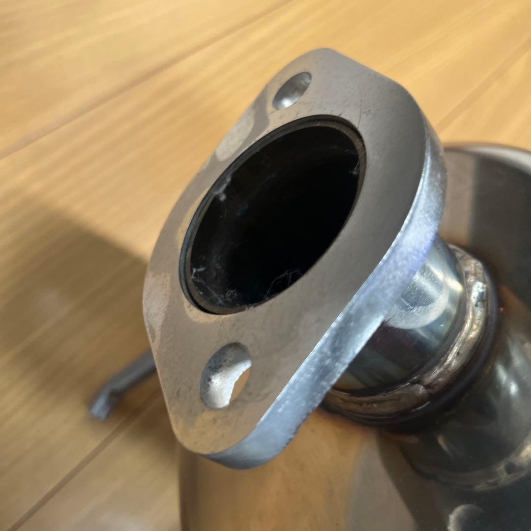 廃盤、未使用品Tyrforce ステンレスマフラージムニーJB23W