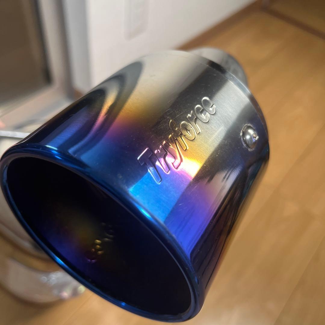 廃盤、未使用品Tyrforce ステンレスマフラージムニーJB23W