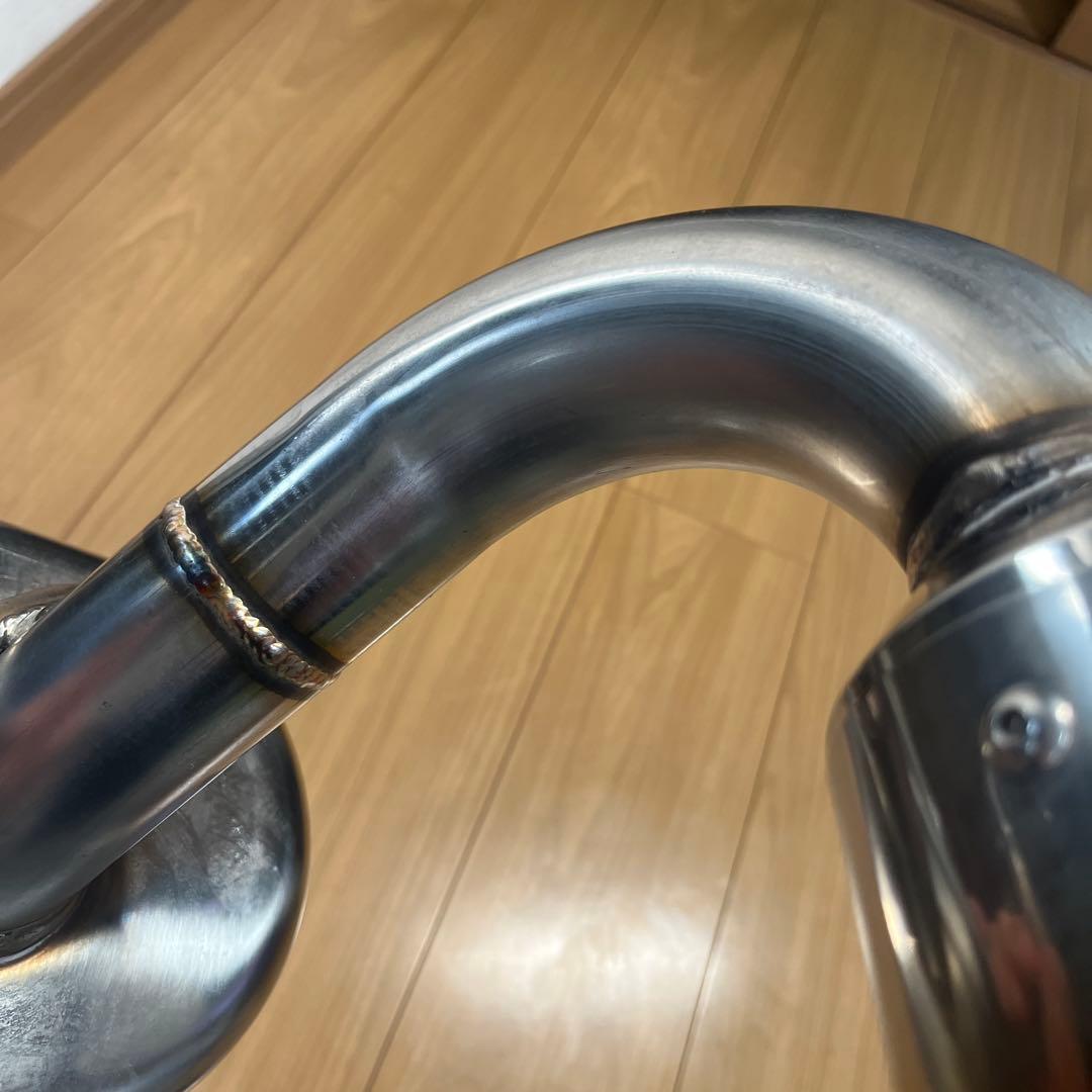 廃盤、未使用品Tyrforce ステンレスマフラージムニーJB23W